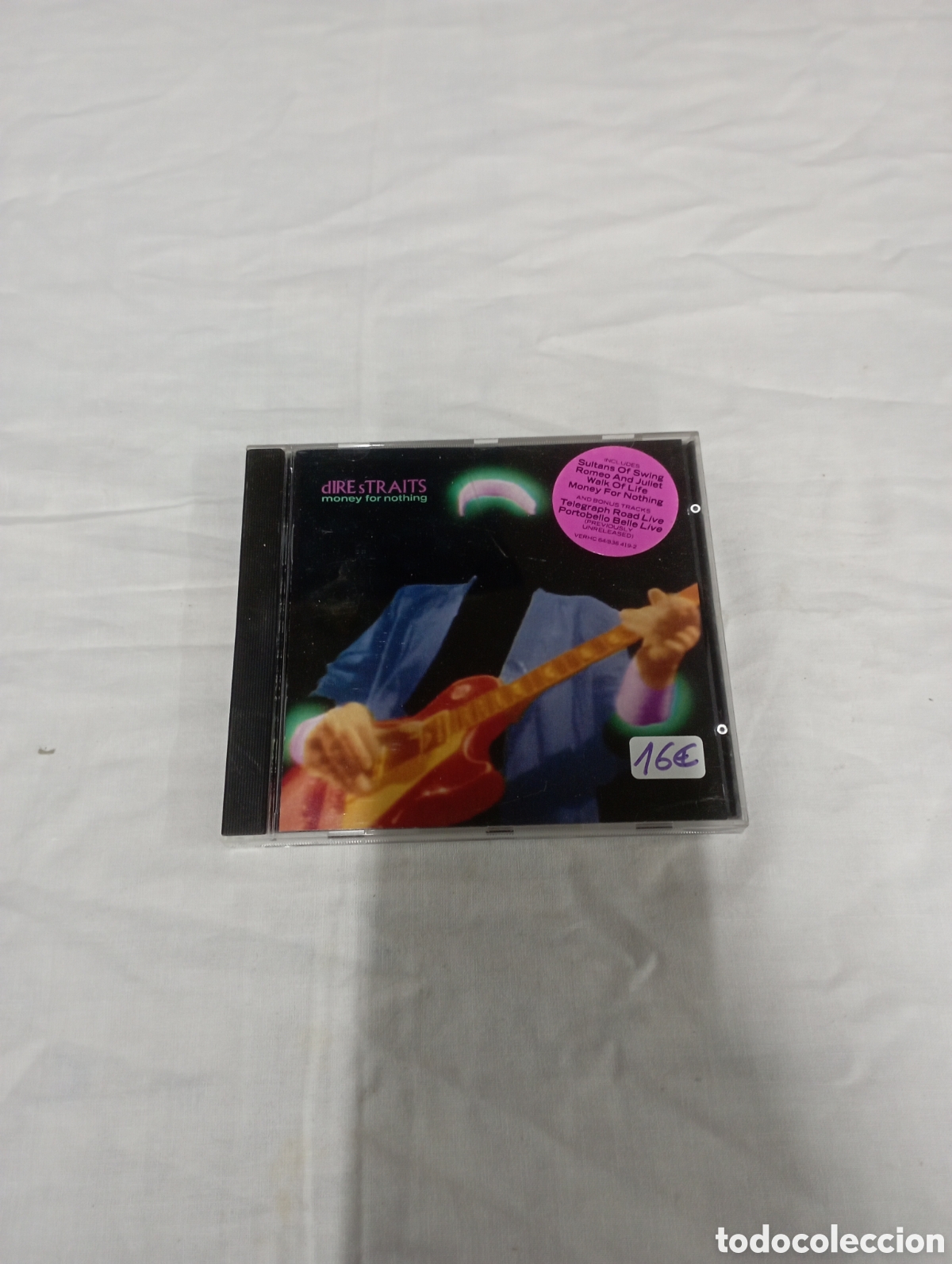 CDs de m&uacute;sica: Dire Straits money for nothing - Foto 1