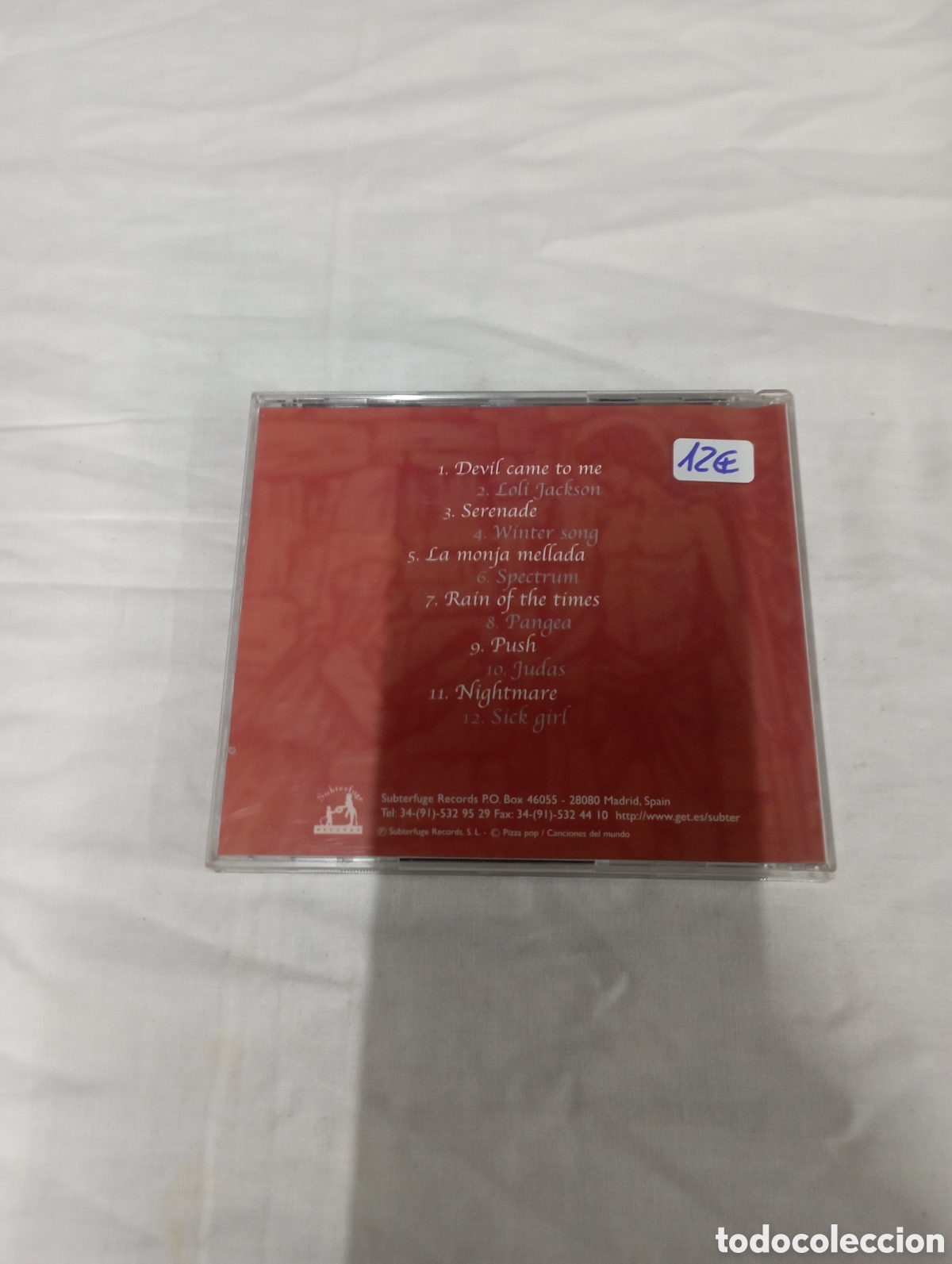 CDs de m&uacute;sica: Dover devil came to me - Foto 2