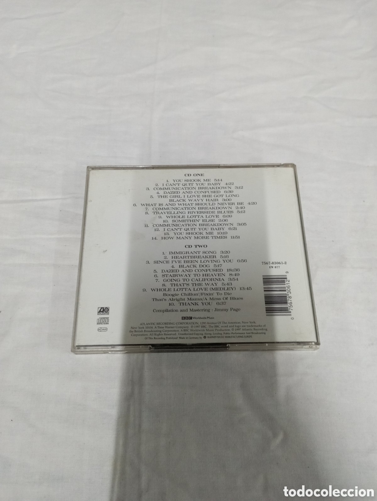CDs de m&uacute;sica: Led Zeppelin BBC sessions - Foto 2