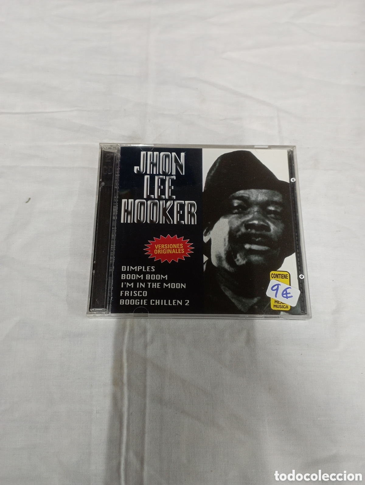 CDs de m&uacute;sica: Jhon Lee hooker versiones originales - Foto 1