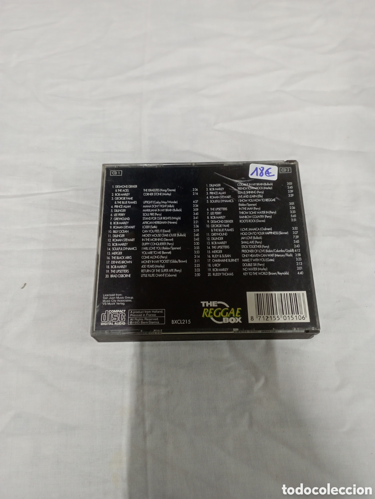 CDs de m&uacute;sica: The reggae box 2 cd digital audio - Foto 2