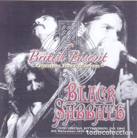 CDs de m&uacute;sica: CD BLACK SABBATH - British Biscuit - Live 1978 - Foto 1