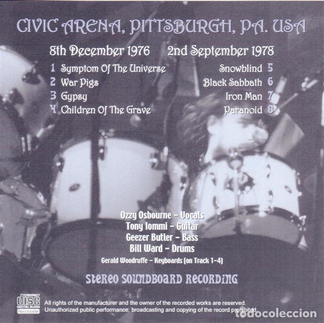CDs de m&uacute;sica: CD BLACK SABBATH - British Biscuit - Live 1978 - Foto 2