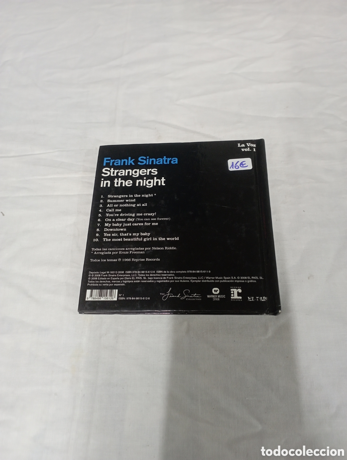 CDs de m&uacute;sica: Frank Sinatra strangers in the night - Foto 2