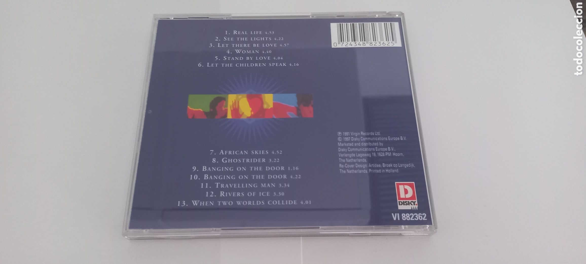CDs de m&uacute;sica: Simple Minds CD Real Life cd como nuevo - Foto 2