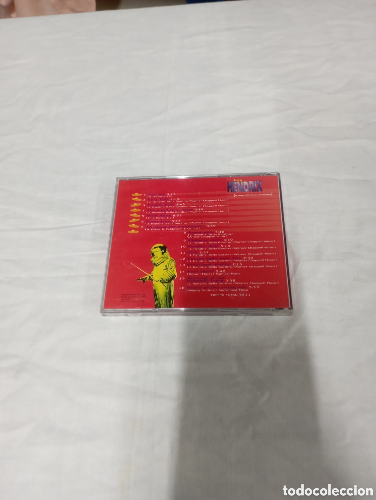 CDs de m&uacute;sica: Jimi Hendrix (la mejor de este mundo) - Foto 2