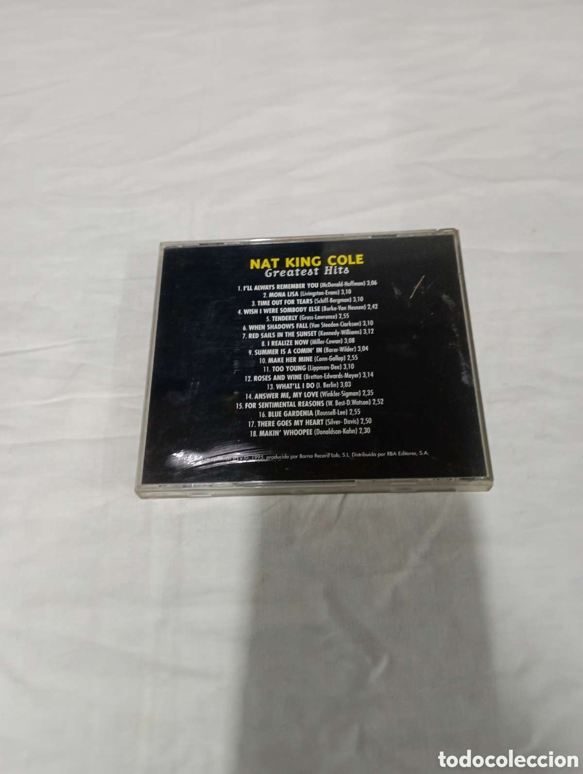 CDs de m&uacute;sica: Nat King Cole greatest hits - Foto 2