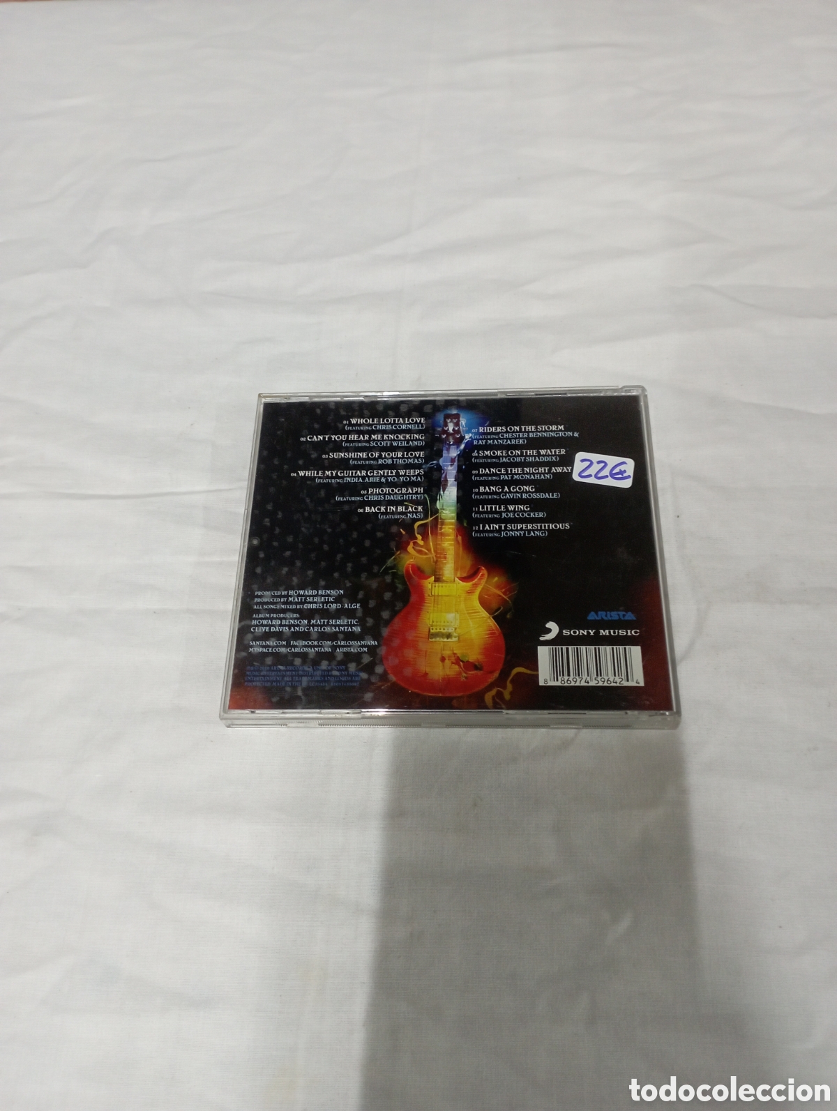 CDs de m&uacute;sica: Guitar heaven Santana - Foto 2