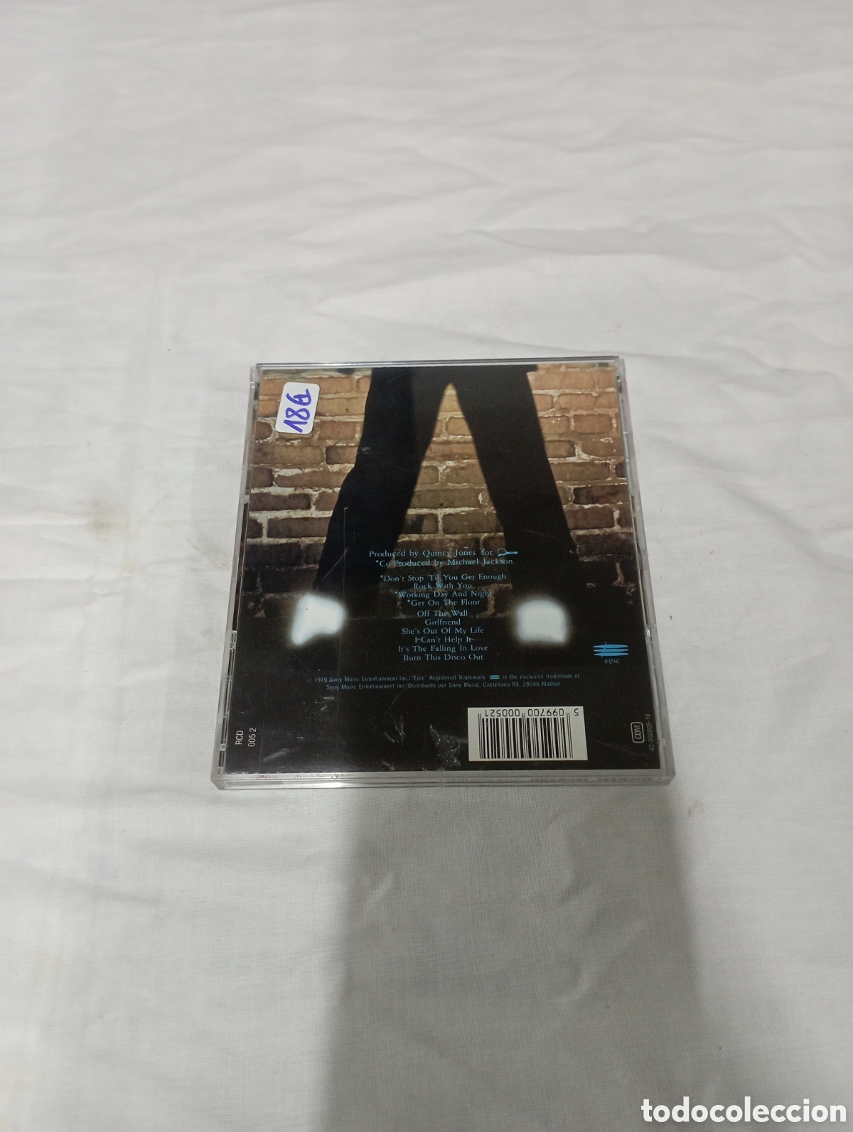 CDs de m&uacute;sica: Michael Jackson Off the wall - Foto 2