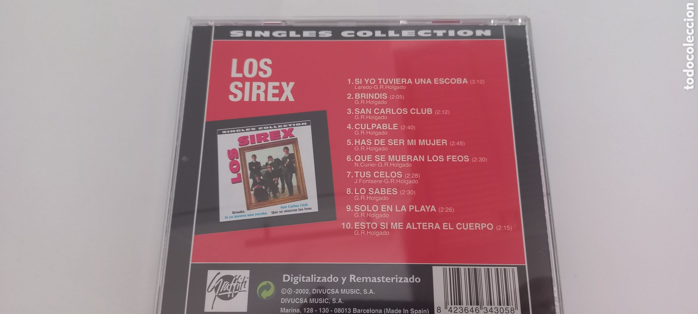 CDs de m&uacute;sica: Los Sirex CD Singles Collection CD como nuevo - Foto 2