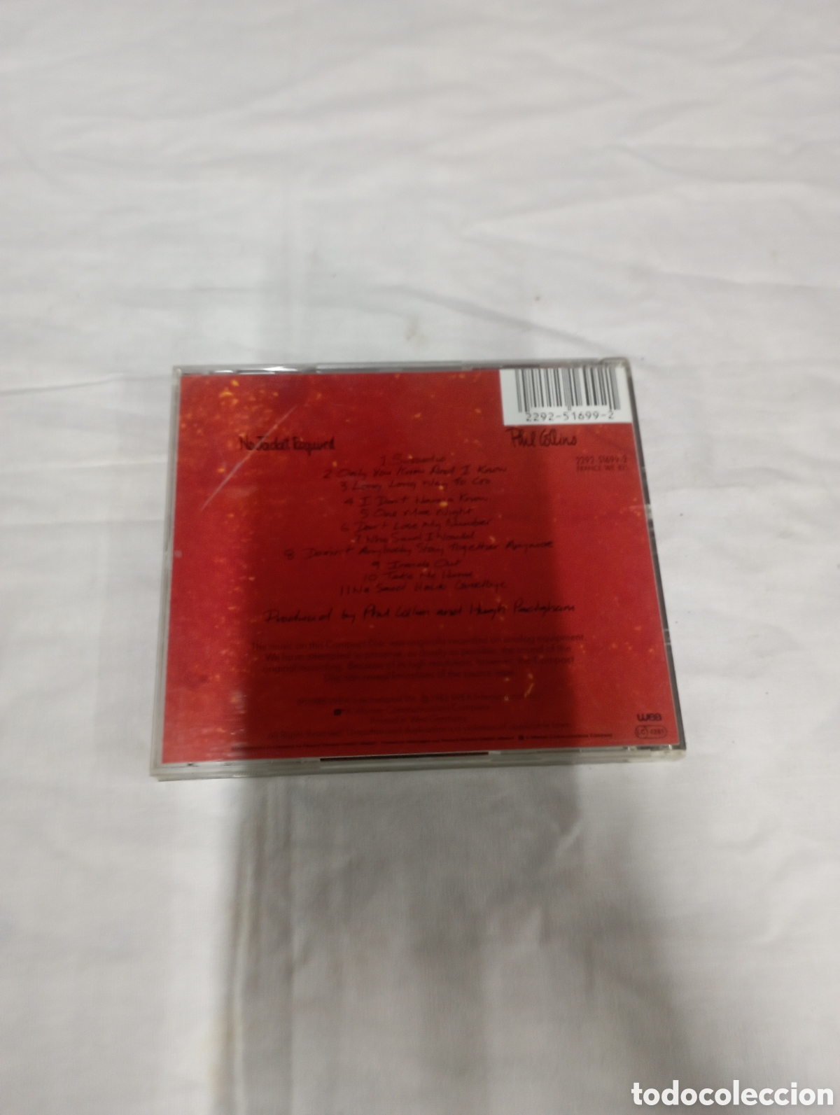 CDs de m&uacute;sica: No Jacket Required phil collins - Foto 2