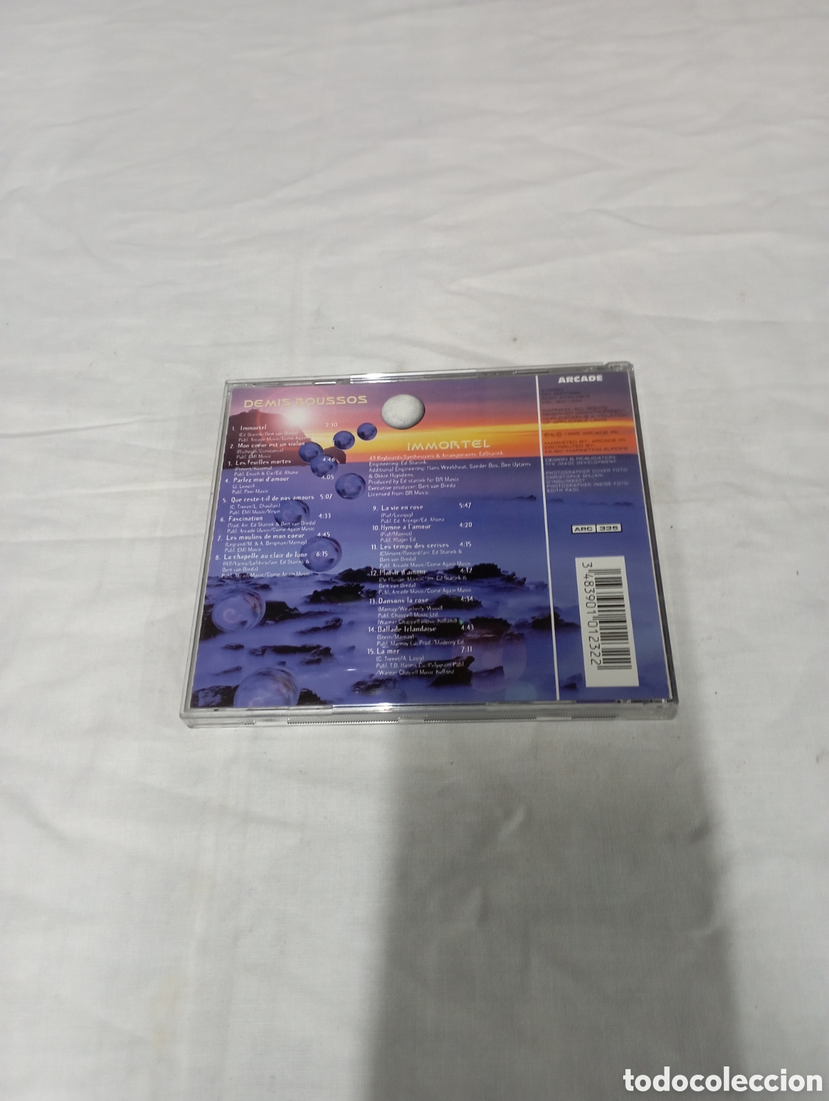CDs de m&uacute;sica: Demis Roussos Immortel - Foto 2
