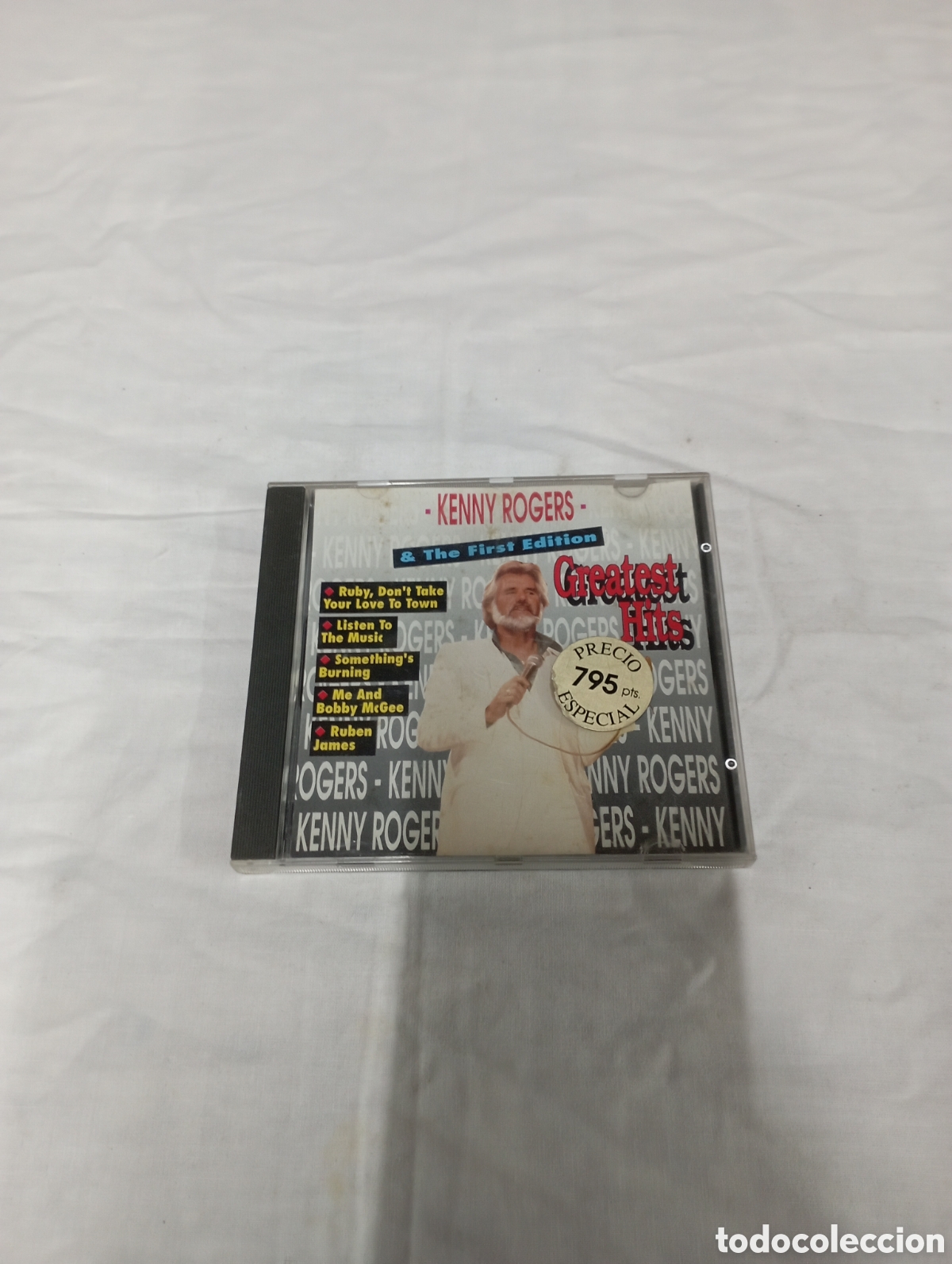 CDs de m&uacute;sica: Kenny Rogers greatest hits - Foto 1