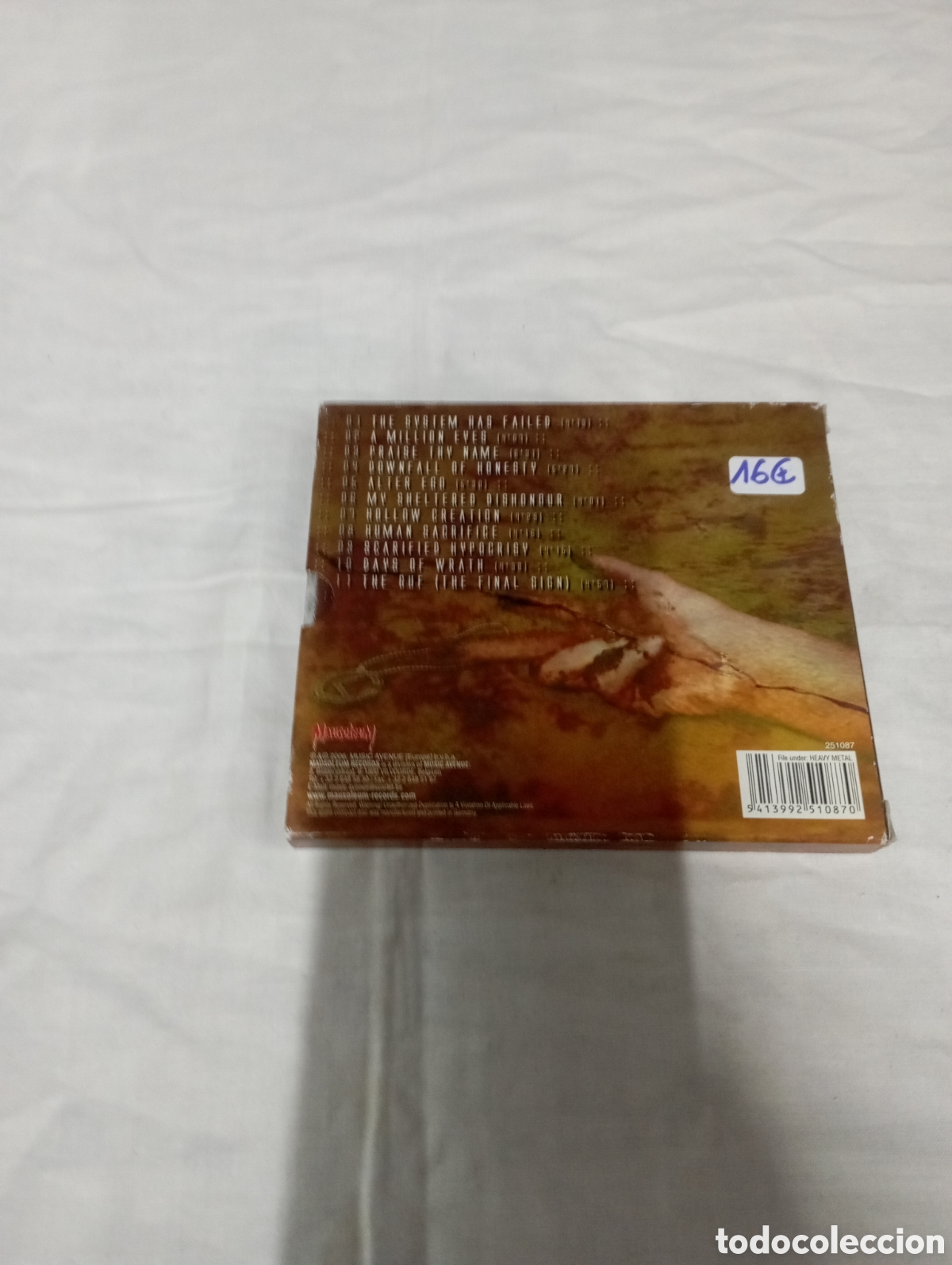 CDs de m&uacute;sica: Cour Ageous dowfall of honesty - Foto 2