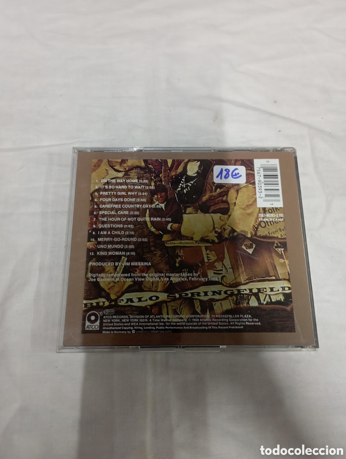 CDs de m&uacute;sica: Buffalo Springfield last time around - Foto 2
