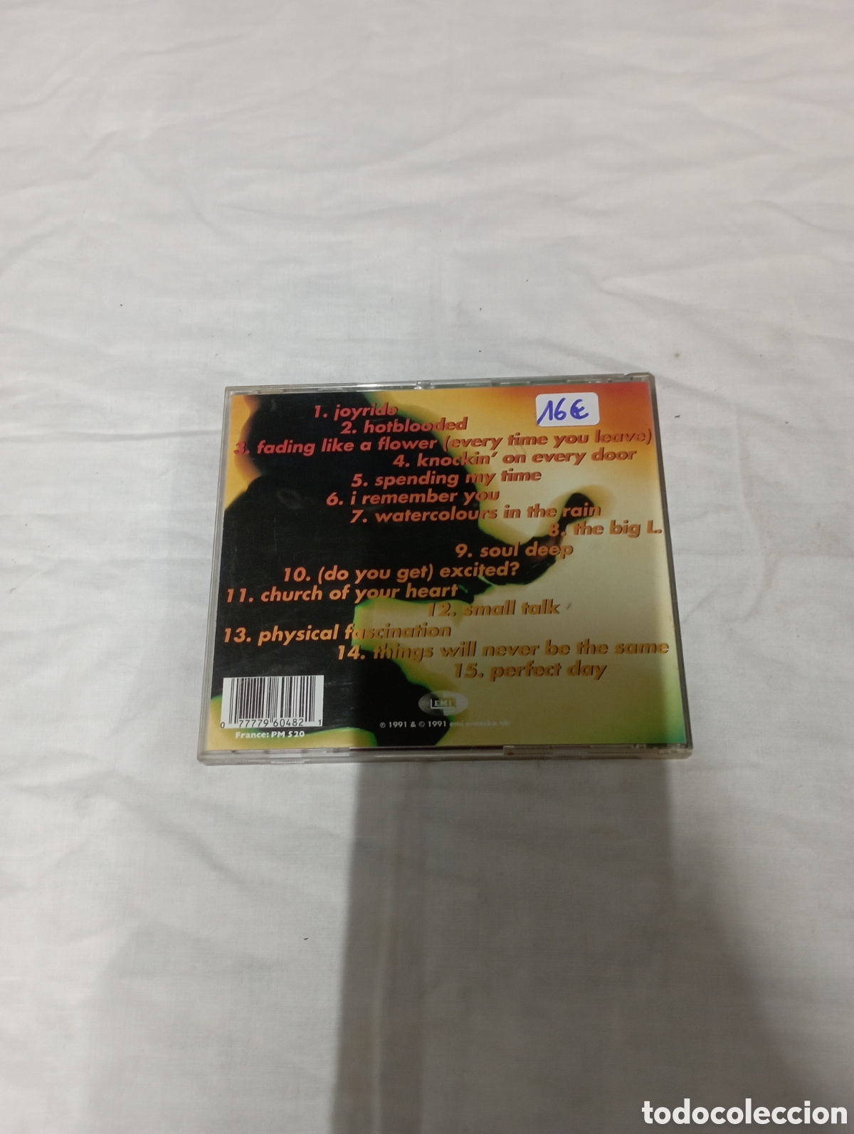 CDs de m&uacute;sica: Roxette Joyride dont bore us - Foto 2