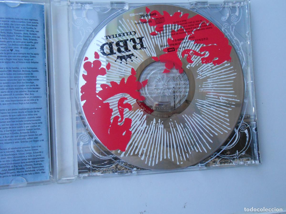 CDs de m&uacute;sica: RBD - CELESTIAL - CD - 13 TRACKS - Foto 2