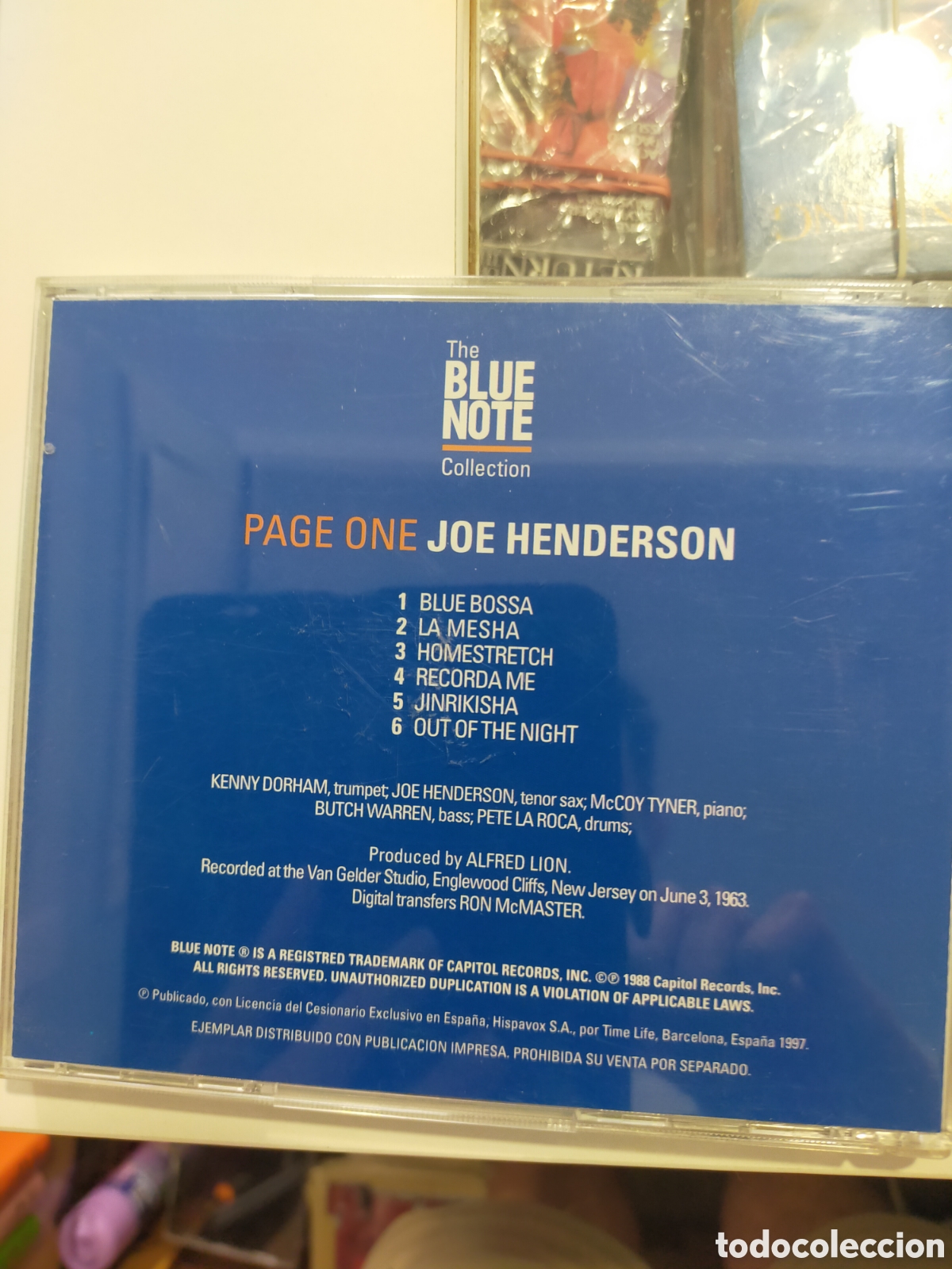 CDs de m&uacute;sica: Joe Henderson page one blue note - Foto 2