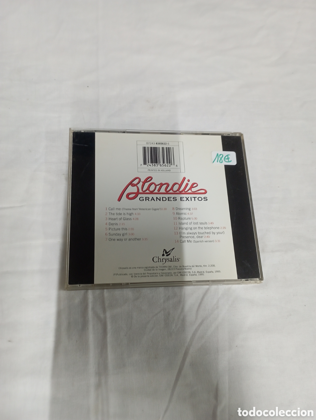 CDs de m&uacute;sica: Blomdie Grandes Exitos chrysalis - Foto 2