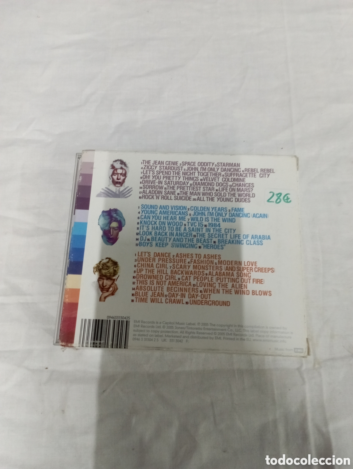 CDs de m&uacute;sica: The Platinum Collection David Bowie - Foto 3