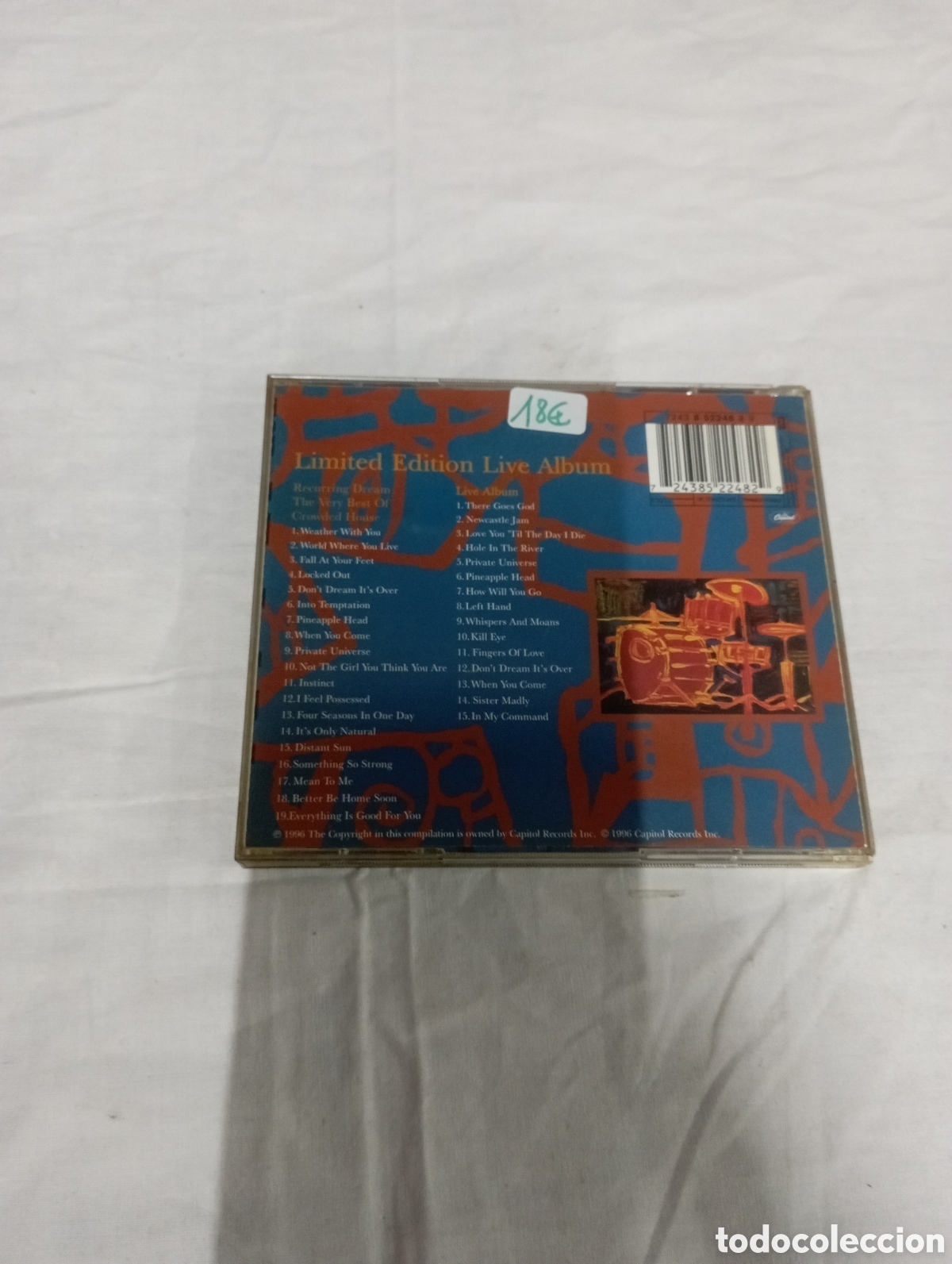 CDs de m&uacute;sica: Crowded House limited edition double cd - Foto 2