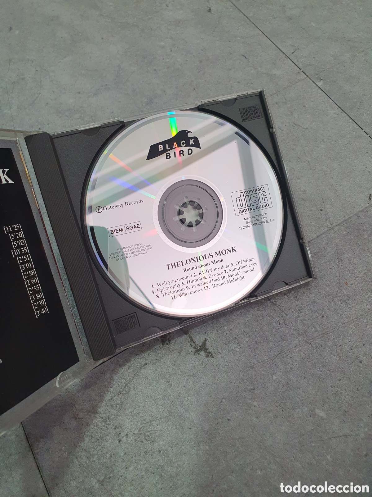CDs de m&uacute;sica: CD. Thelonius Monk. Round About Monk. (L102) - Foto 2