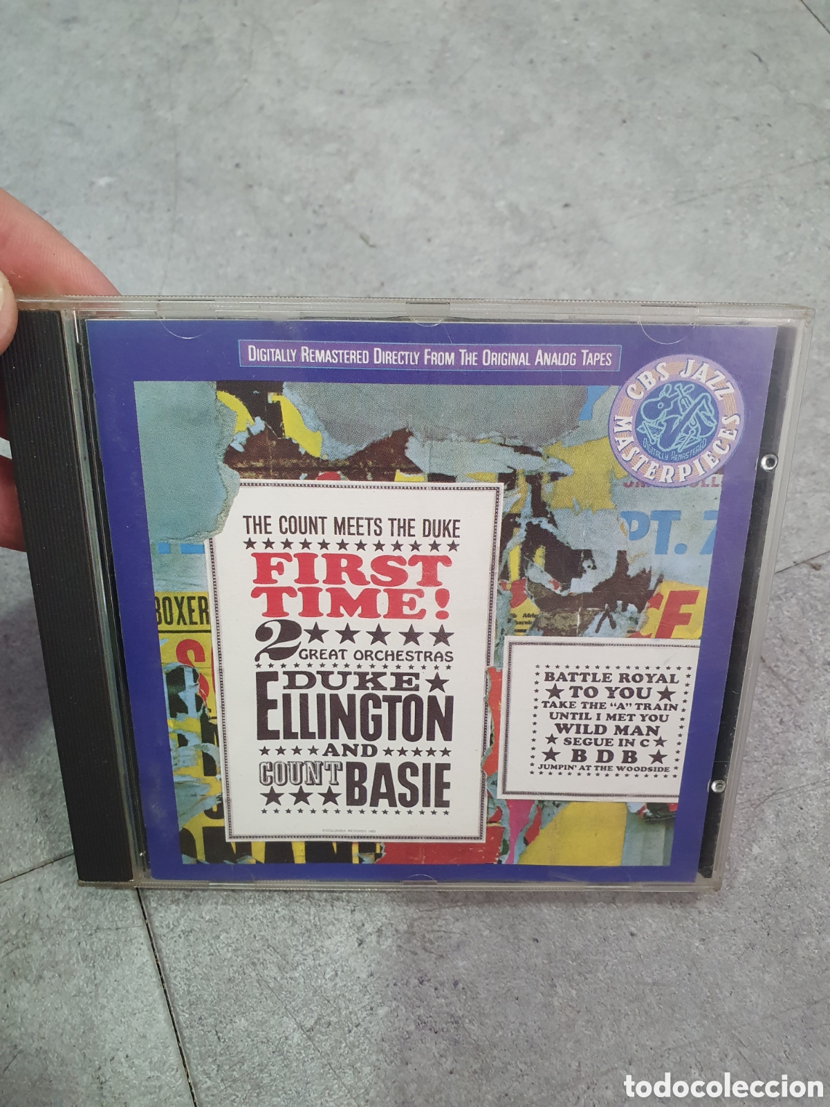 CDs de m&uacute;sica: CD. Duke Ellington and Count Basie. (L102) - Foto 1