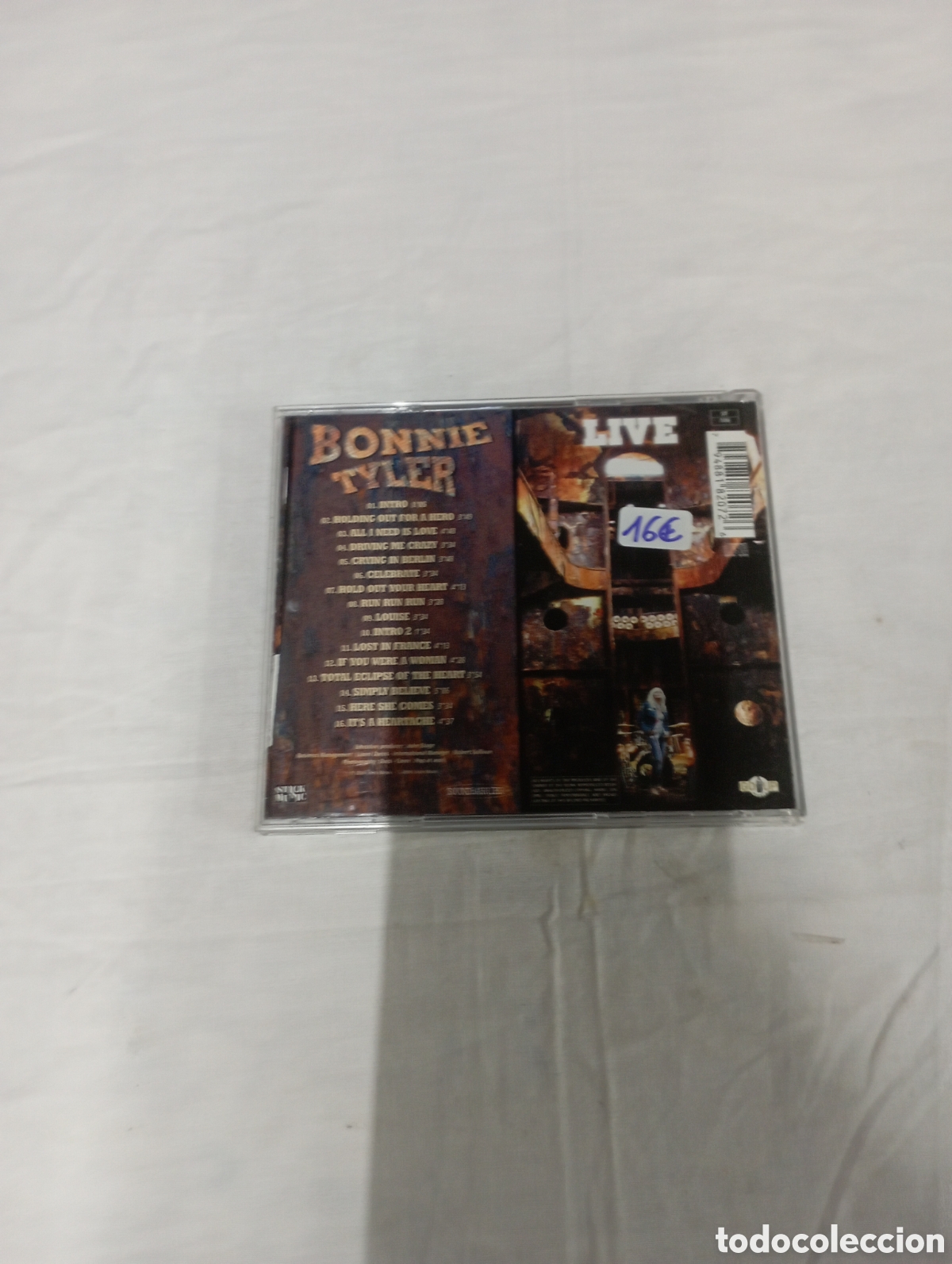 CDs de m&uacute;sica: Bonnie Tyler live original - Foto 2