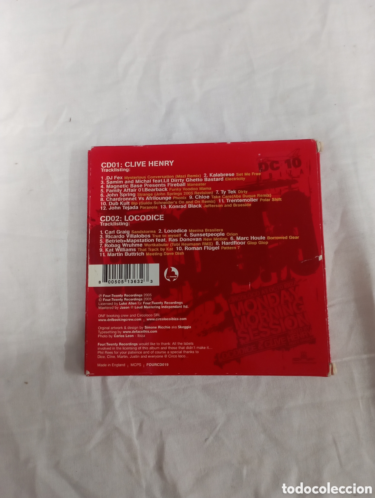 CDs de m&uacute;sica: Circoloco Ibiza Dc10 2cd box set & dvd - Foto 2