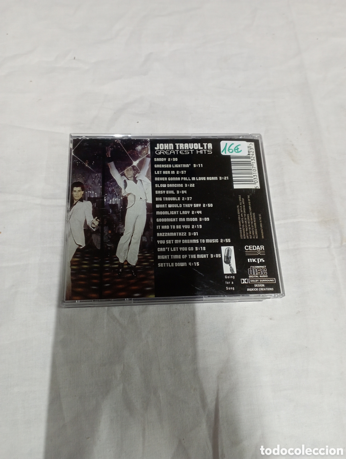 CDs de m&uacute;sica: John Travolta Greatest Hits - Foto 2