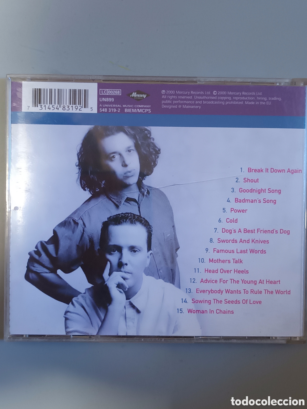 CDs de m&uacute;sica: Tears for fears classic - Foto 2