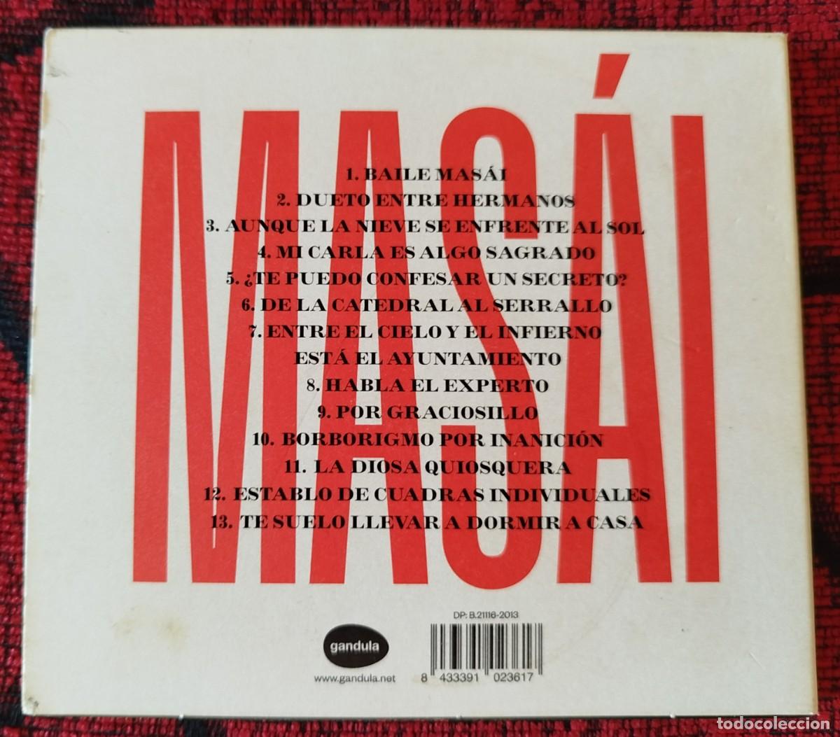CDs de m&uacute;sica: ESPALDAMACETA ** Baile Mas&aacute;i ** CD 2013 - Foto 2