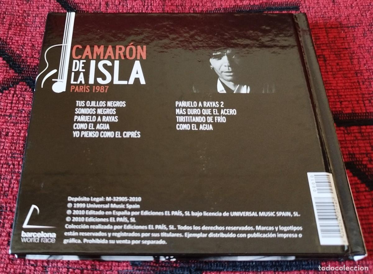 CDs de m&uacute;sica: CAMARON DE LA ISLA ** Paris 1987 ** CD + LIBRO REEDICION 2010 - Foto 2