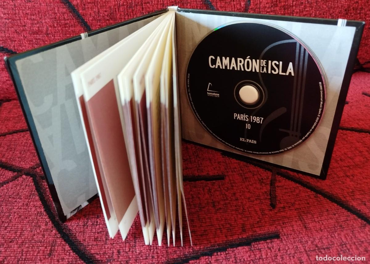 CDs de m&uacute;sica: CAMARON DE LA ISLA ** Paris 1987 ** CD + LIBRO REEDICION 2010 - Foto 3
