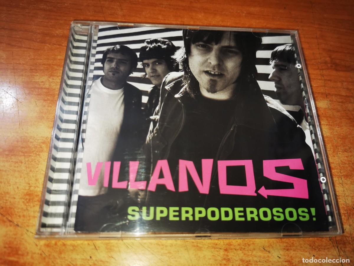 Music CDs: VILLANOS Superpoderosos! CD ALBUM DEL A&Ntilde;O 2004 ARGENTINA CONTIENE 19 TEMAS ROCK ARGENTINO RARO