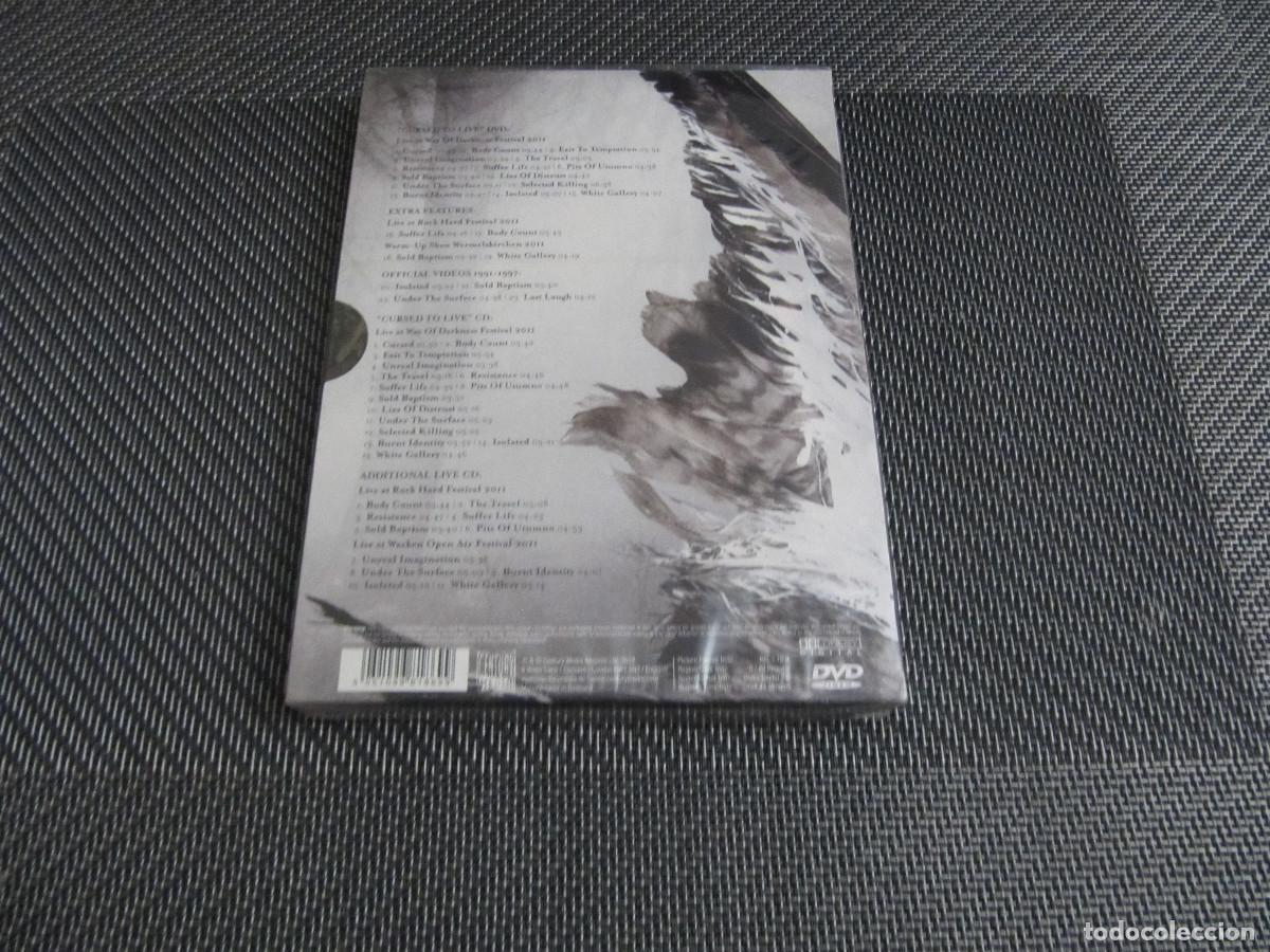 CDs de m&uacute;sica: MORGOTH doble DVD+CD CURSED TO LIVE PRECINTADO - Foto 2
