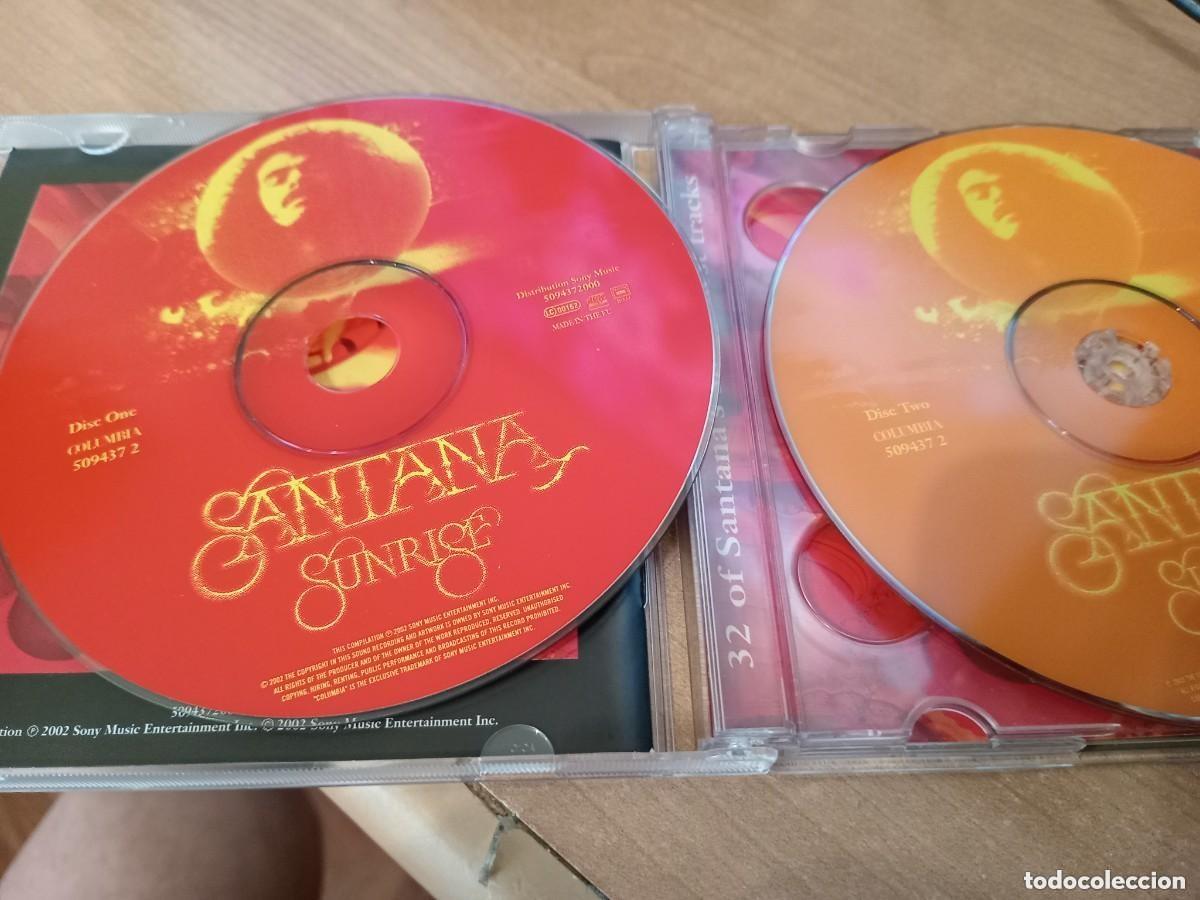 CDs de m&uacute;sica: CD: SANTANA - SUNRISE 2 CDS - GRANDES EXITOS - Foto 2