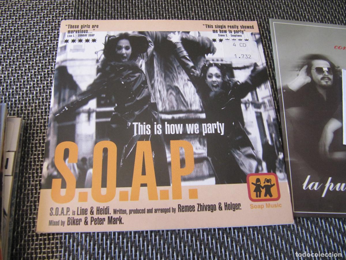 CDs de m&uacute;sica: S.O.A.P. - THIS IS HOW WE PARTY - CD SINGLE - Foto 1