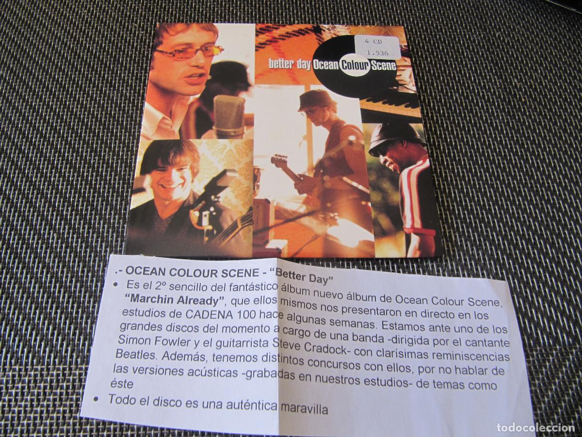 CDs de m&uacute;sica: OCEAN COLOUR SCENE - BETTER DAY CD SINGLE CADENA 100 - Foto 1