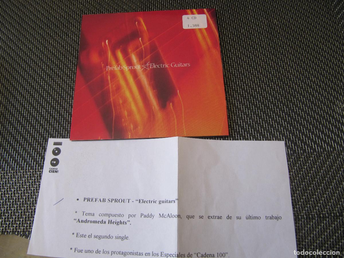 CDs de m&uacute;sica: PREFAB SPROUT - ELECTRIC GUITARS / DRAGONS (CD SINGLE CADENA 100) - Foto 1