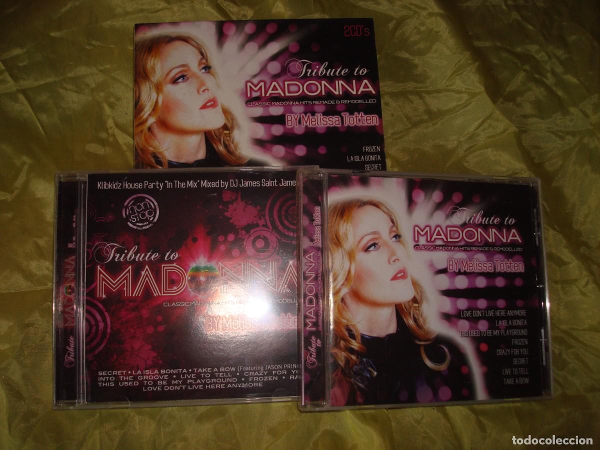 CDs de M&uacute;sica: TRIBUTE TO MADONNA. BY MELISSA TOTTEN. 2 CD&acute;S