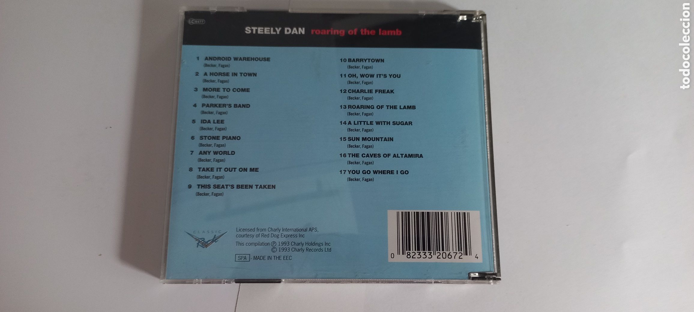 CDs de m&uacute;sica: Steely Dan CD Roaring on the Lamb CD como nuevo - Foto 2