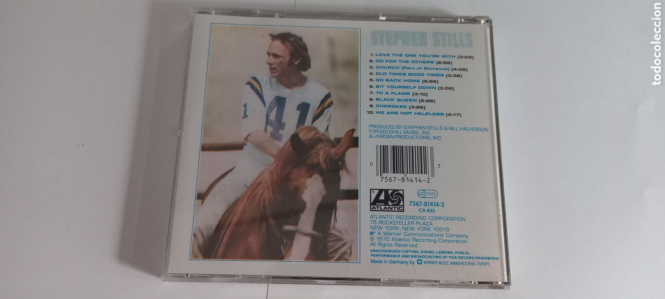 CDs de m&uacute;sica: Stephen Stills CD 10 tracks cd como nuevo - Foto 2