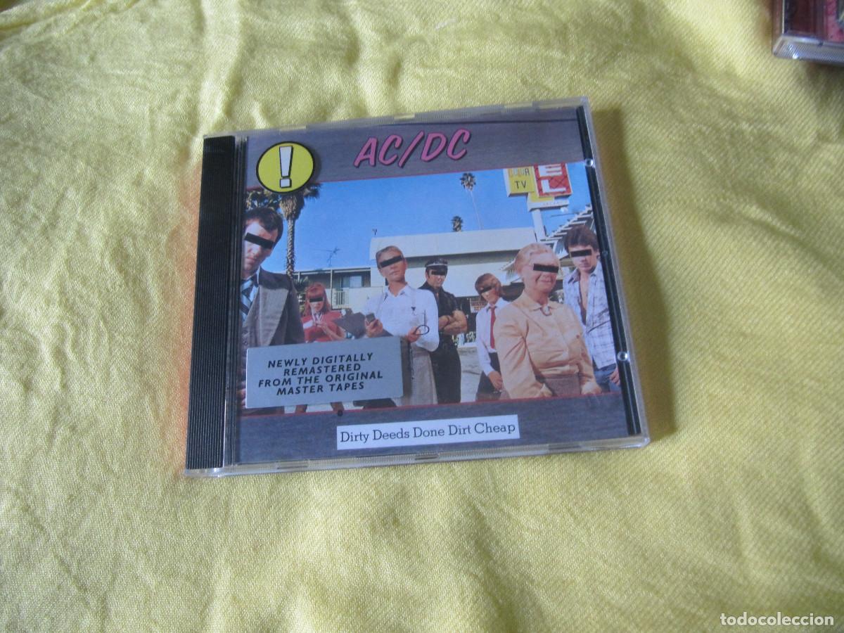 CDs de m&uacute;sica: AC/DC DIRTY DEEDS DONE DIRT CHEAP - Foto 1