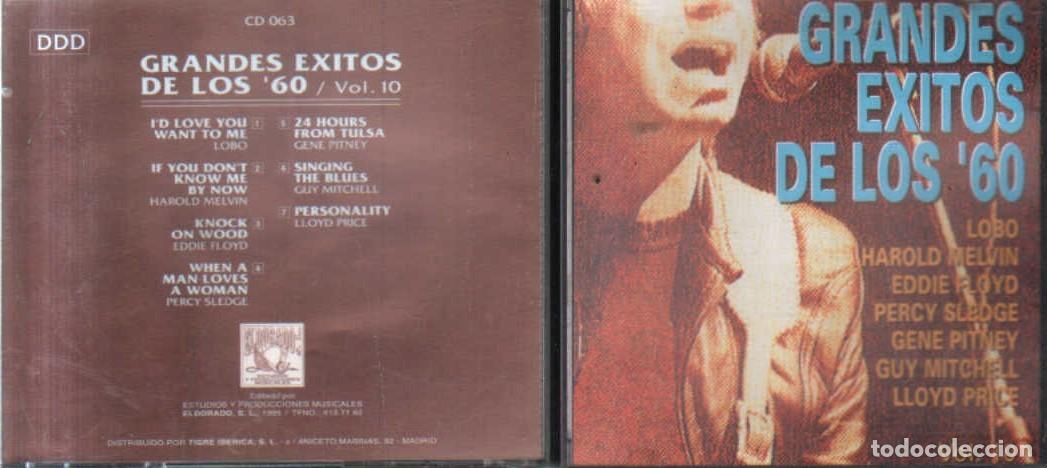 CDs de m&uacute;sica: GRANDES EXITOS DE LOS 60. CD-VARIOS-2729 - Foto 1