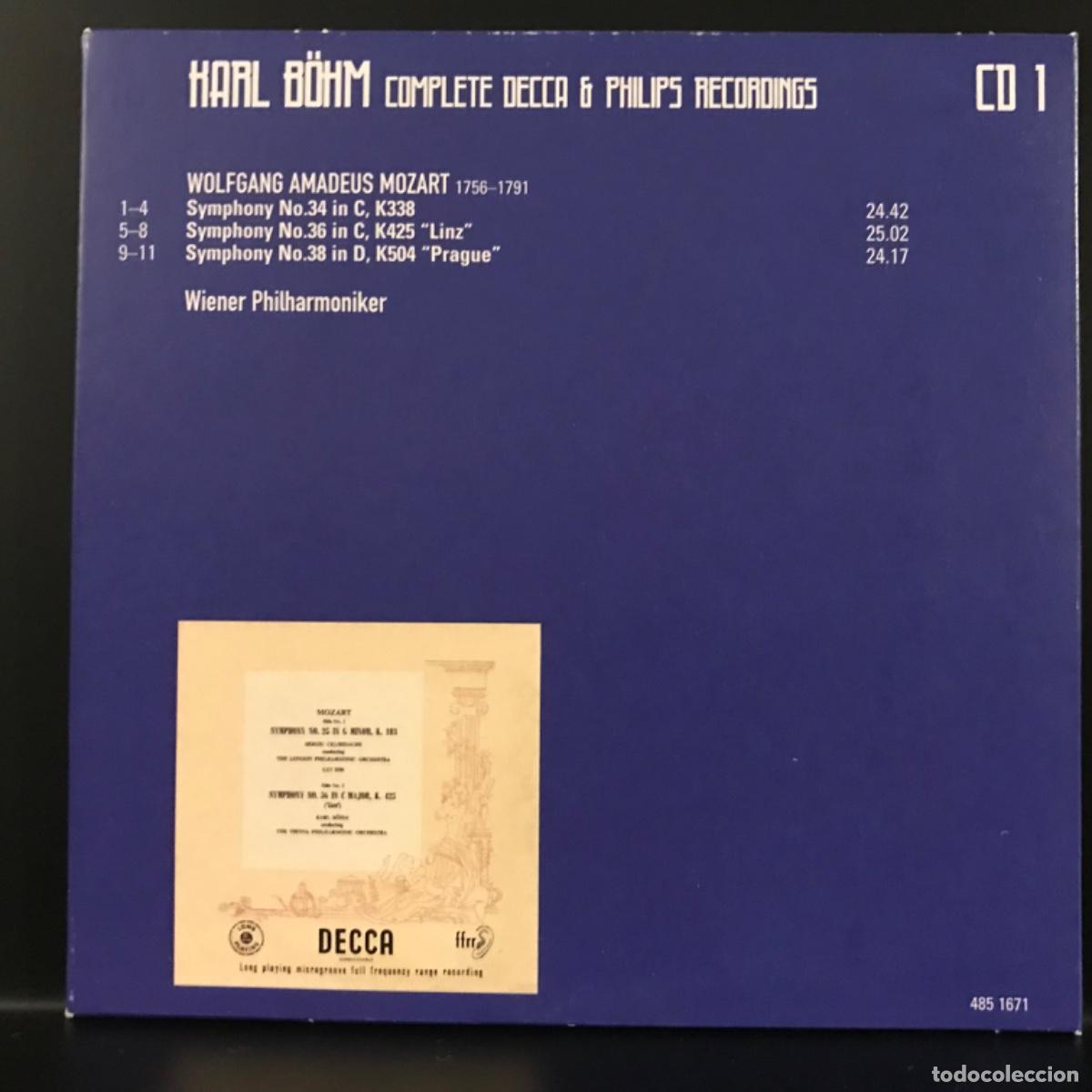 CDs de m&uacute;sica: Karl B&ouml;hm &ndash; Complete Decca & Philips Recordings ● CD 1 ● CD, Compilation, Remastered - Foto 2