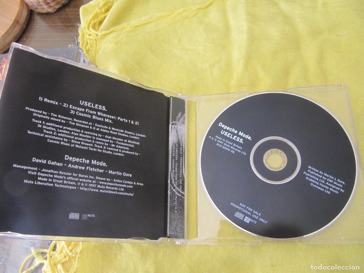 CDs de m&uacute;sica: DEPECHE MODE-USELESS CD SINGLE - Foto 2
