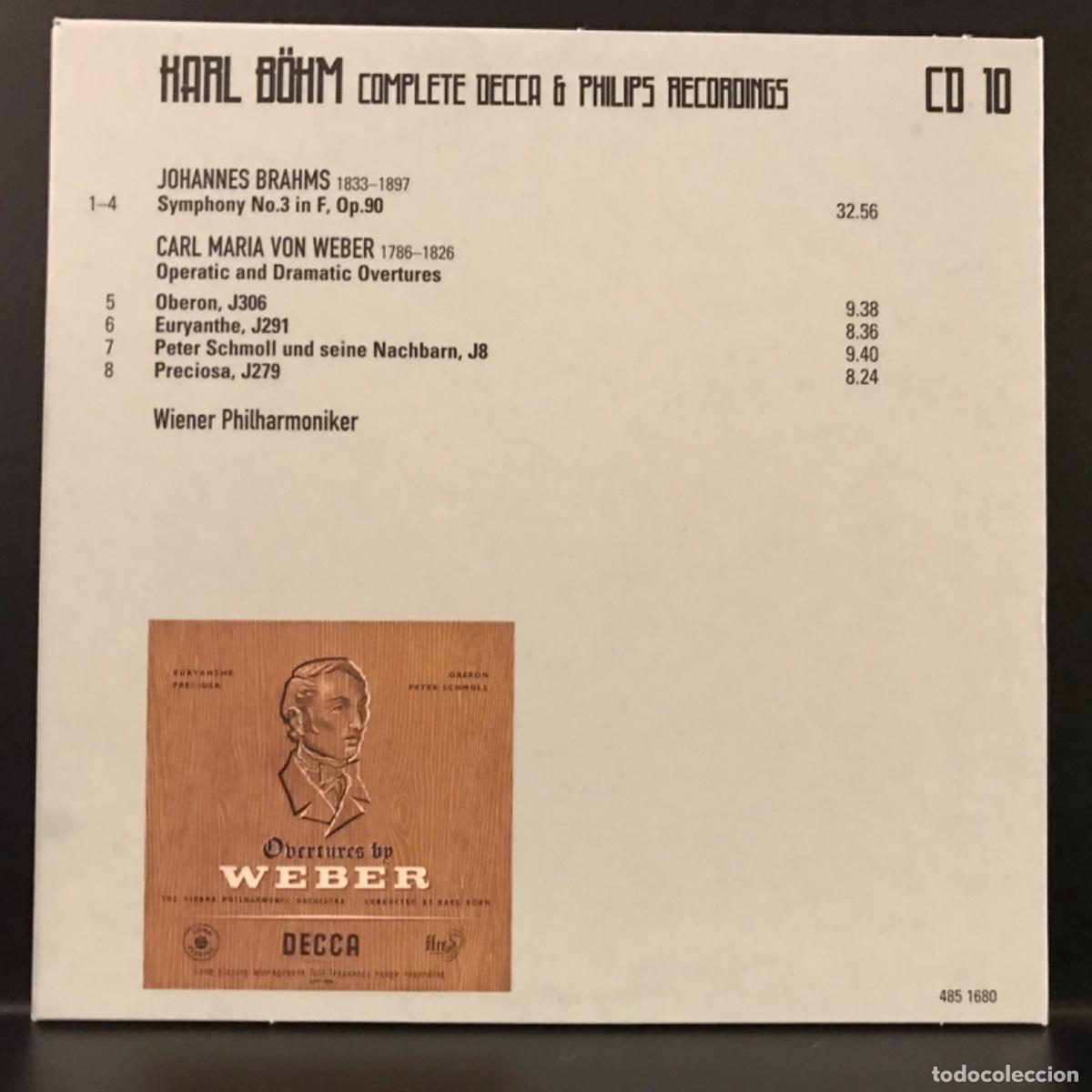 CDs de m&uacute;sica: Karl B&ouml;hm &ndash; Complete Decca & Philips Recordings ● CD 10 ● CD, Compilation, Remastered - Foto 2