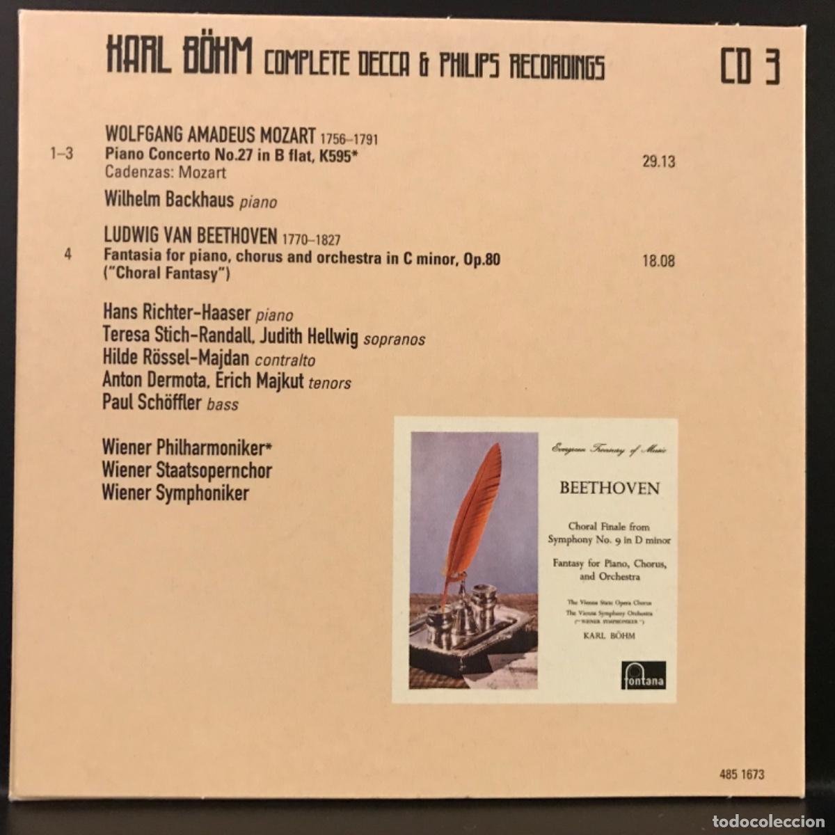 CDs de m&uacute;sica: Karl B&ouml;hm &ndash; Complete Decca & Philips Recordings ● CD 3 ● CD, Compilation, Remastered - Foto 2