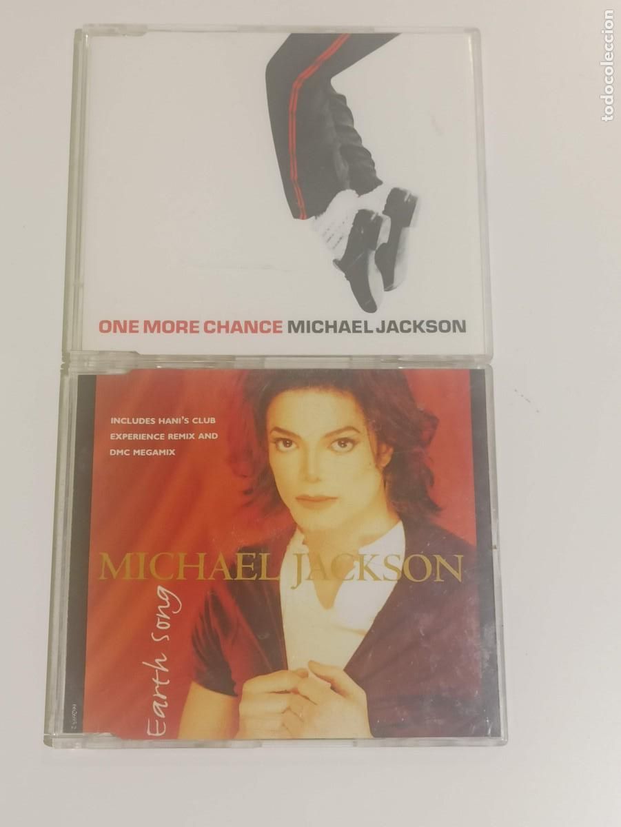CDs de m&uacute;sica: Lote 2 CD single Michael Jackson - Foto 1